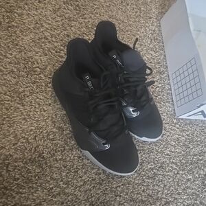 Nike Black and Gray Men's Shoes